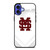 MISSISSIPPI STATE BULLDOGS LOGO iPhone 16 Case MISSISSIPPI STATE BULLDOGS LOGO iPhone 16 Case