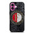 FEYENOORD ROTTERDAM WET LOGO iPhone 16 Plus Case