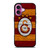 GALATASARAY FC LOGO WOODEN iPhone 16 Plus Case