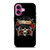 GUN AND ROSES iPhone 16 Plus Case
