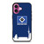 HAMBURGER SV FOOTBALL CLUB iPhone 16 Plus Case
