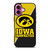 IOWA HAWKEYES 4 iPhone 16 Plus Case