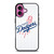LA DODGERS LOGO MLB 3 iPhone 16 Plus Case