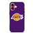 NBA LOS ANGELES LAKERS LOGO iPhone 16 Plus Case NBA LOS ANGELES LAKERS LOGO iPhone 16 Plus Case