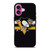 PITTSBURGH PENGUINS LOGO 2 iPhone 16 Plus Case