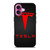 TESLA CAR LOGO 4 iPhone 16 Plus Case