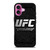 UFC LOGO iPhone 16 Plus Case