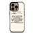 MORGAN WALLEN LYRIC iPhone 16 Pro Case MORGAN WALLEN LYRIC iPhone 16 Pro Case