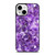 PURPLE CRYSTAL MARBLE PATTERN iPhone 13 Mini Case