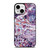 PURPLE CRYSTAL MARBLE PATTERN 2 iPhone 13 Mini Case