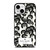 JAPANESE BLACK FLORAL KADE SPADE iPhone 13 Mini Case