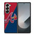 ATLANTA BRAVES LOGO 3 Samsung Z Fold 6 Case