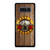 GUN AND ROSES LOGO WOODEN Samsung Galaxy Note 8 Case
