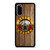 GUN AND ROSES LOGO WOODEN Samsung Galaxy S20 Case