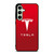 TESLA CAR LOGO 2 Samsung Galaxy S24 FE Case