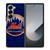 NEW YORK METS LOGO 3 Samsung Z Fold 6 Case