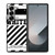 OFF WHITE LOGO 3 Samsung Z Fold 6 Case
