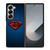 SUPERMAN ELECTRIC BLUE LOGO 2 Samsung Z Fold 6 Case