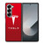 TESLA CAR LOGO 2 Samsung Z Fold 6 Case