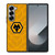 WOLVERHAMPTON WANDERERS FC LOGO Samsung Z Fold 6 Case