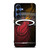 MIAMI HEAT LOGO Samsung Galaxy S25 Case
