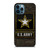 US ARMY MILITARY LOGO iPhone 12 Pro Max Case