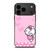 HELLO KITTY PINK LOVE iPhone 17 Pro Max Case
