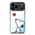 SNOOPY LOVE 2 iPhone 17 Pro Max Case