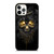 SKULL MELT ANGRY BLACK iPhone 12 Pro Case