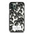 JAPANESE BLACK FLORAL KADE SPADE iPhone 11 Pro Max Case