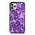 PURPLE CRYSTAL MARBLE PATTERN iPhone 11 Pro Case