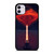 RED SPACE ALIEN iPhone 11 Case