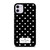 KATE SPADE POLKA BLACK iPhone 11 Case