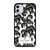 JAPANESE BLACK FLORAL KADE SPADE iPhone 11 Case