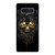 SKULL MELT ANGRY BLACK Samsung Galaxy Note 8 Case