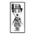 CHARLIE CHAPLIN CARTOON Samsung Galaxy Note 10 Plus Case