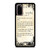 RULES OF THE DEATH NOTE 2 Samsung Galaxy S20 Case
