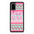 PINK VICTORIA'S SECRET Samsung Galaxy S20 Plus Case