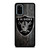 OAKLAND RAIDERS LOGO WOODEN Samsung Galaxy S20 Plus Case