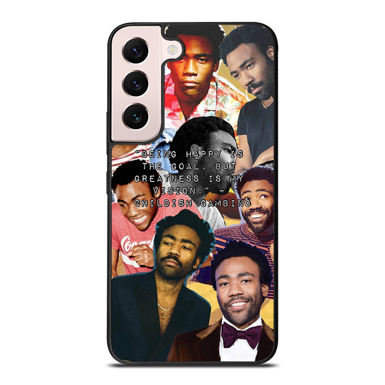 CHILDISH GAMBINO QUOTE Samsung Galaxy S22 Plus Case