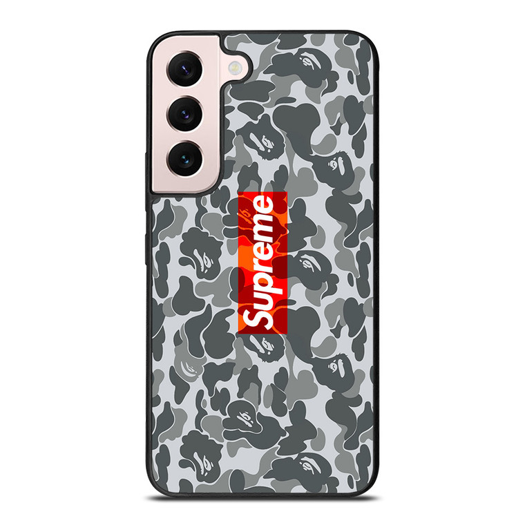 BAPE CAMO SUPREME 2 Samsung Galaxy S22 Plus Case