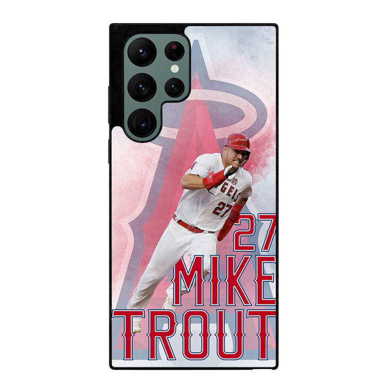 LA ANGELS OF ANAHEIM MIKE TROUT Samsung Galaxy S22 Ultra Case