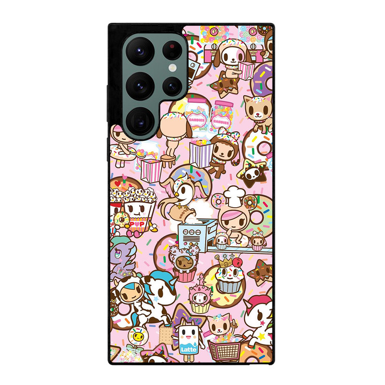 TOKIDOKI UNICORN DONUTELLA COLLAGE Samsung Galaxy S22 Ultra Case