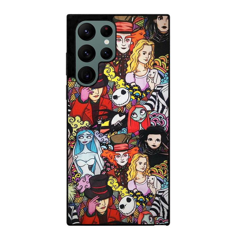 TIM BURTON CHARACTERS Samsung Galaxy S22 Ultra Case