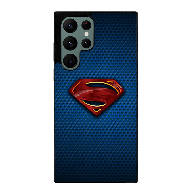 SUPERMAN ELECTRIC BLUE LOGO 2 Samsung Galaxy S22 Ultra Case