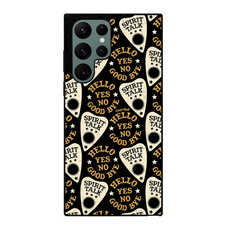 OUIJA HORROR PATTERN Samsung Galaxy S22 Ultra Case