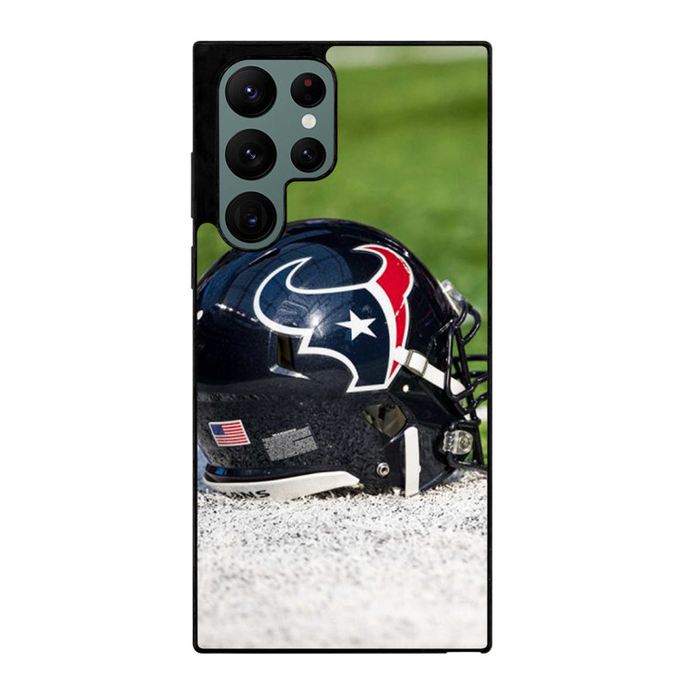 HOUSTON TEXANS HELMET Samsung Galaxy S22 Ultra Case