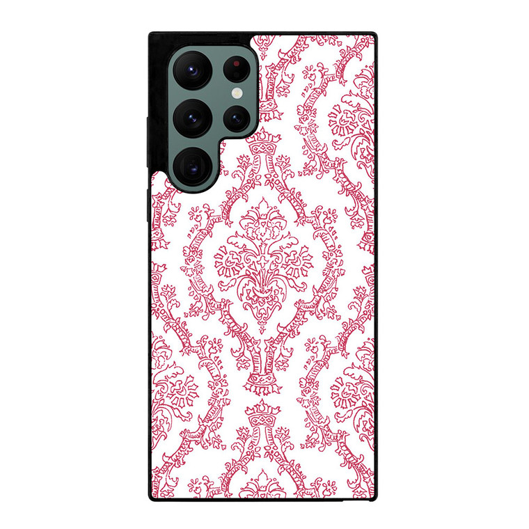 DAMASK PINK Samsung Galaxy S22 Ultra Case