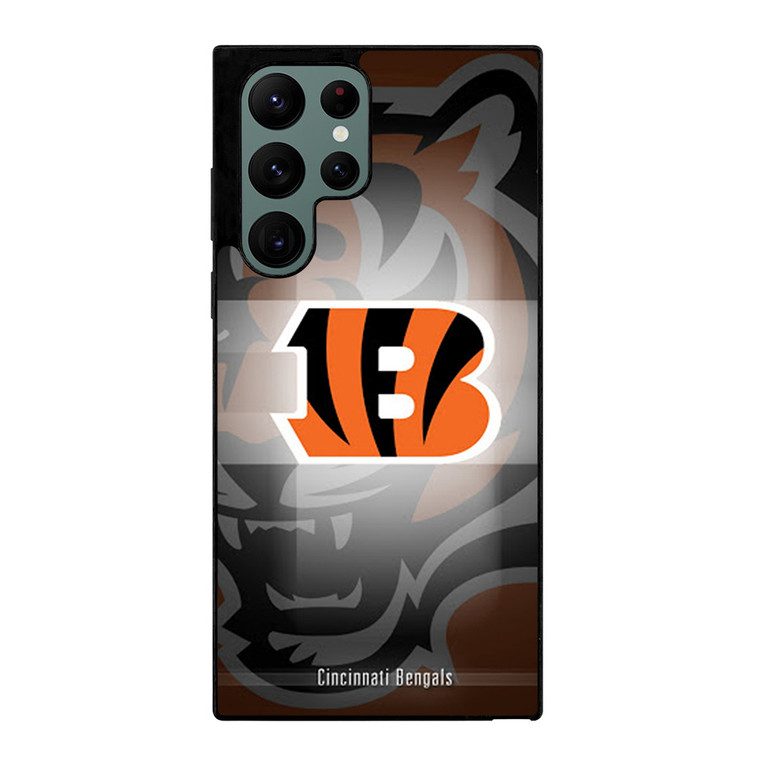 CINCINNATI BENGALS LOGO Samsung Galaxy S22 Ultra Case