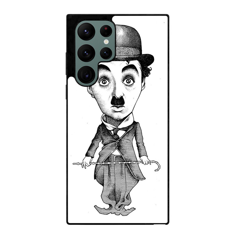 CHARLIE CHAPLIN CARTOON Samsung Galaxy S22 Ultra Case